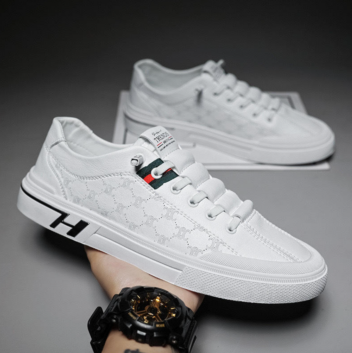Comfortable Lace-Up Sneakers