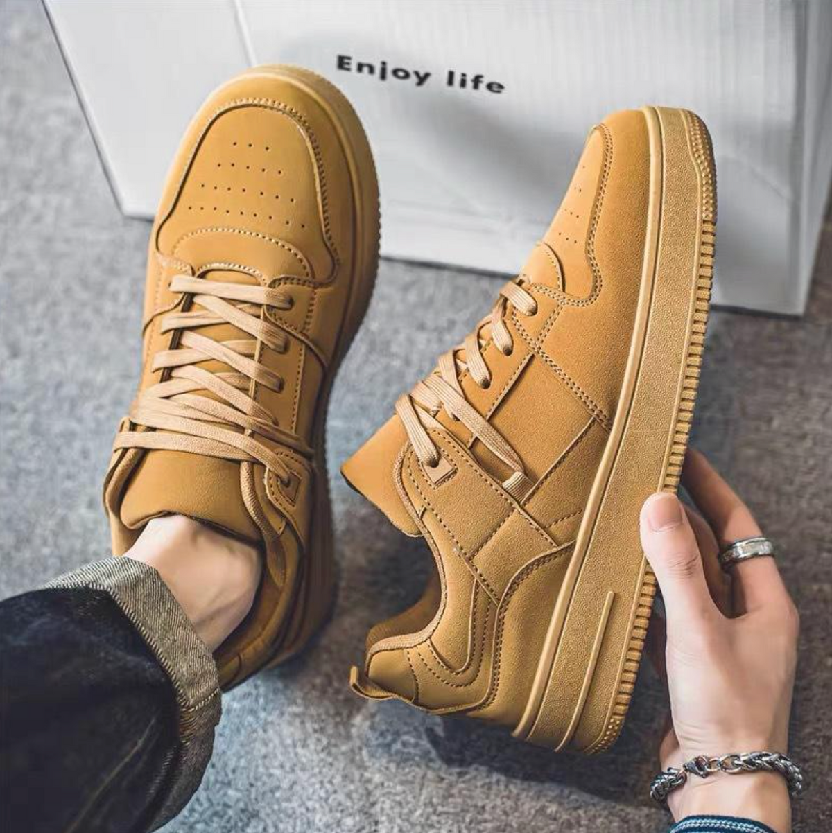 Men’s Platform Sole Casual Shoes